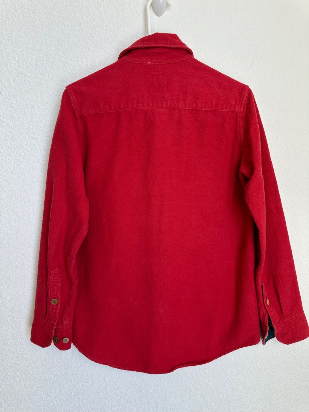 VISVIM Black Elk Flannel‎ Shirt Red size 1 US small Japanese streetwear - Picture 11 of 13